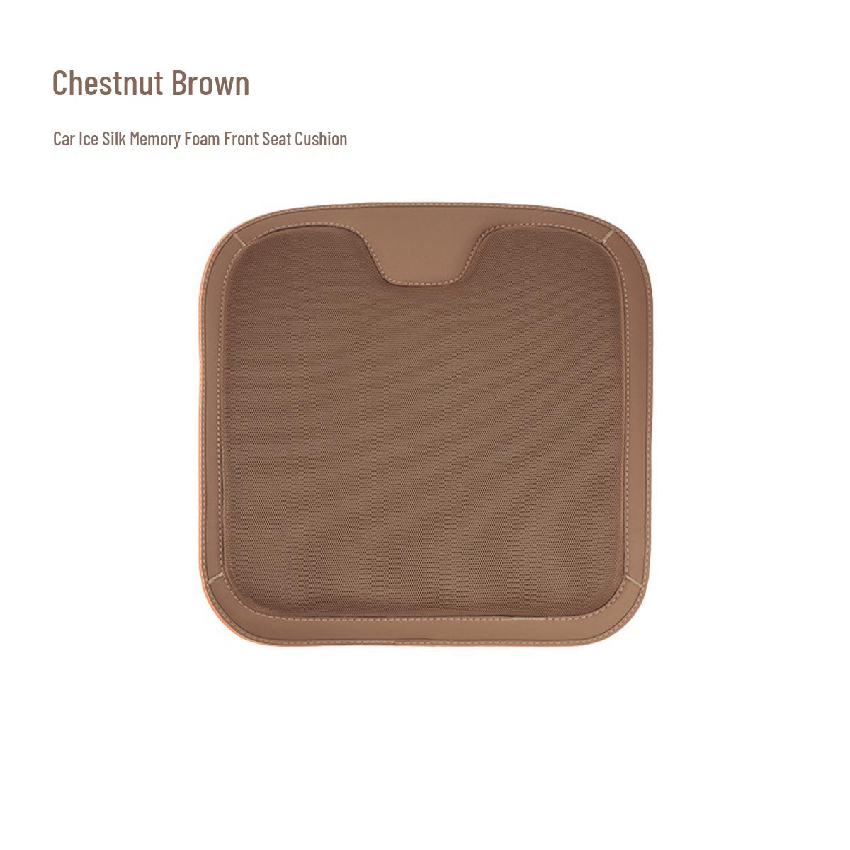 All-Season Car Seat Cooling Cushion: Breathable Ice Silk Ventilated Rear Seat Cover