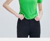Acetic acid casual slim fit short sleeved T-shirt for women's summer design sense, niche thin style, age reducing versatile round neck top