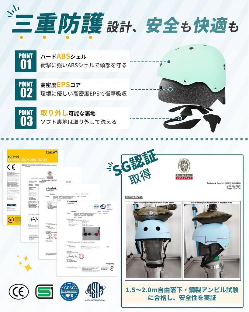 TITIROBA Bicycle Helmet with Comfortable Air Circulation and Impact Suitable for Elementary School Children and SG Class 4 Safety Adjustable Ice