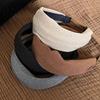 Vintage Solid Soft Cotton Hairband For Women Girls Sweet Hair Ornament Hoop Fashion Hair Accessories