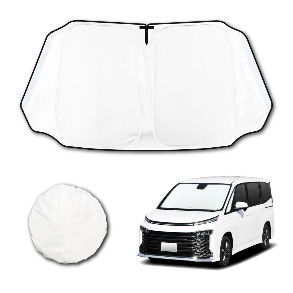 SEIWA Blocking for Toyota Voxy and Noah Made with Radiant Cooling Sunshade Easy Sunshade with Over UV Over Light and Heat Perfect for Car and