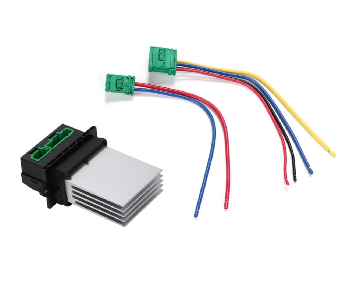 

Nissan Note March Tiida Compatible Fan Control Resistor Repair Harness Connector Set Genuine Compatible Blower Fan Motor Air Conditioning Airflow