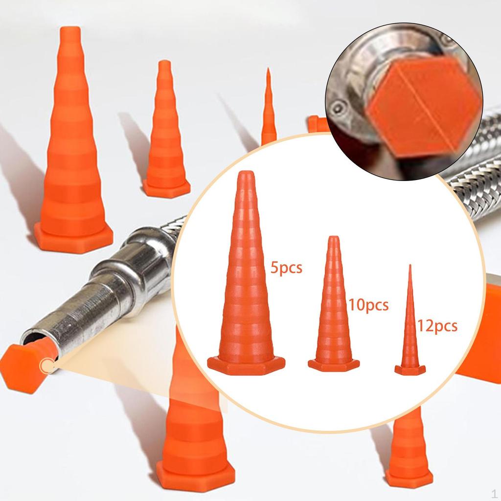 35 Stück Hydraulikschlauchstopfen Anti-Tropf-Set Universal Leckstopfen-Kit Ölservice