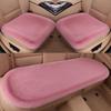 3PCS Winter Car Seat Cover Faux Fur Front Rear Seat Covers Car Seat Cushion Set  Auto Accessories