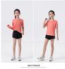 Children's Quick-Dry Long Sleeve Sports T-Shirt for Boys & Girls - Perfect for Basketball, Running, & Yoga