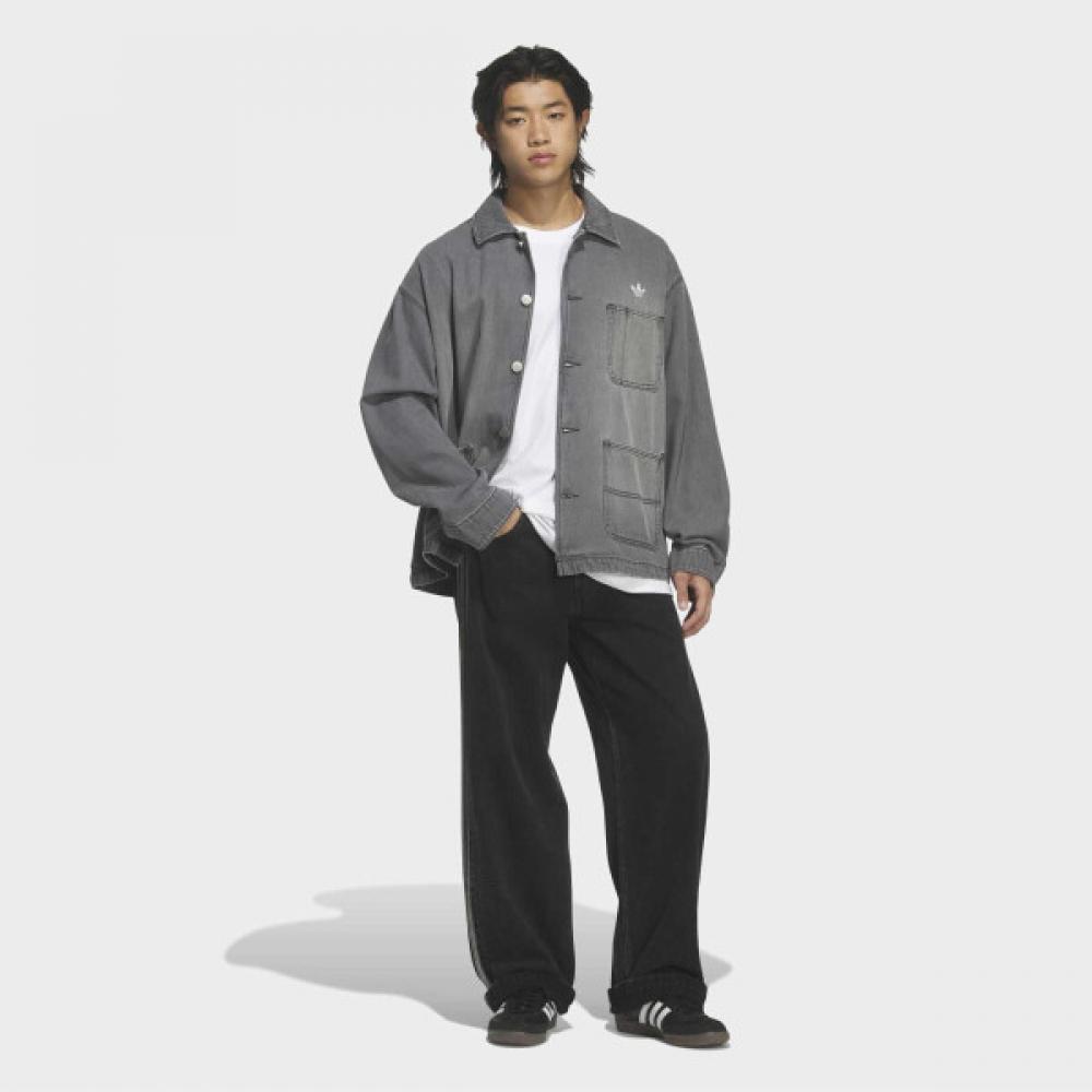 AdidaS Men S Vintage Denim Jacket Coverall Kr1036