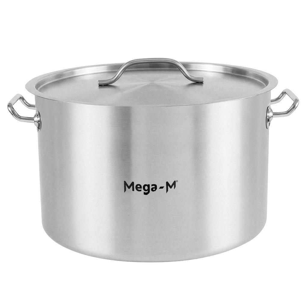 Mittlerer Catering-Topf mit Deckel Mega-M Standard 44L Durchm.. 45 cm x H 28 cm N