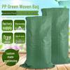 Yushuiyao Green Woven Plastic Sacks (100-pack)