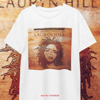 Koszulka Lauryn Hill Bluza Styl Rockowy The Miseducation Of Bawełna Vintage Moda Top Na Co Dzień Miękki Rozciągliwy
