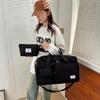 Set tie rod portable travel bag dry and wet separation multifunctional luggage storage bag portable maternity bag fitness bag