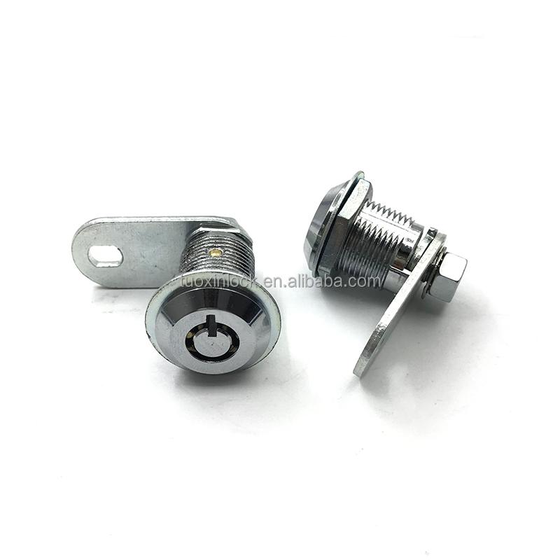 Tuoxin MS210 Industrial Quarter Turn Panel Cam Lock, Zinc Alloy Tubular Cylinder Lock for Mailbox, Post Box and Electric Cabinet (White,Steel Door&Zinc Alloy&Cam Lock) белый