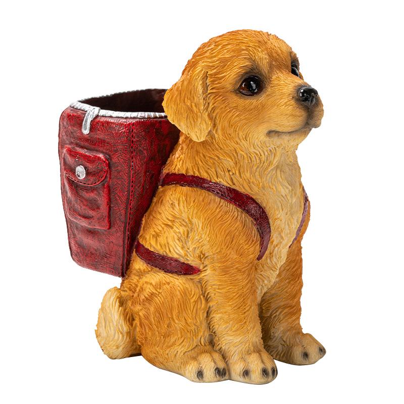 Golden Retriever Creative Pen Holder & Ornament