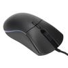 RGB Mouse 13 Lighting Modes 6 Level DPI Free Weight Design Black Ergonomic Gaming Mouse for Computer for Gaming