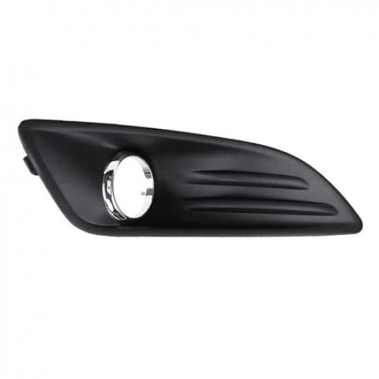 1pc Front Right Bumper Fog Light Lamp Frame Cover For Ford Fiesta 2013-2019