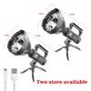 Super Bright Searchlight Rechargeable Flashlight Outdoor Handheld LED Spotlight Floodlight Torch Lamp Work Light With USB Tripod