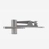 Soft Close Spring Hidden Door Hinges Hydraulic Automatic Invisible Door Hinges  Hidden Installation