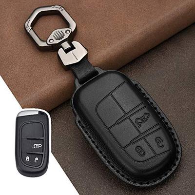 [CDC] Jeep Universal Keychain Key Chain Key Holder Key Case Key Bag (Black, B Type)