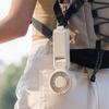 Portable Handheld Fan with Dual Folding Feature Low Noise Operation and Adjustable Speeds for Convenient Use Anywhere