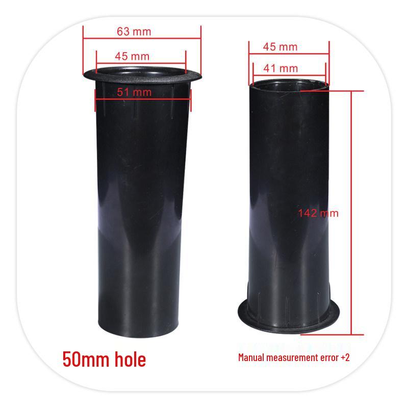 Speaker Bass Reflex Tube, 18mm-144mm, for Audio System Sound Guide, 2in-18in Air Vent Hole, Brand New.