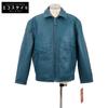 XSupreme [/AW25] J74F25 Jachetă de curse din piele uzată L albastruFolosit