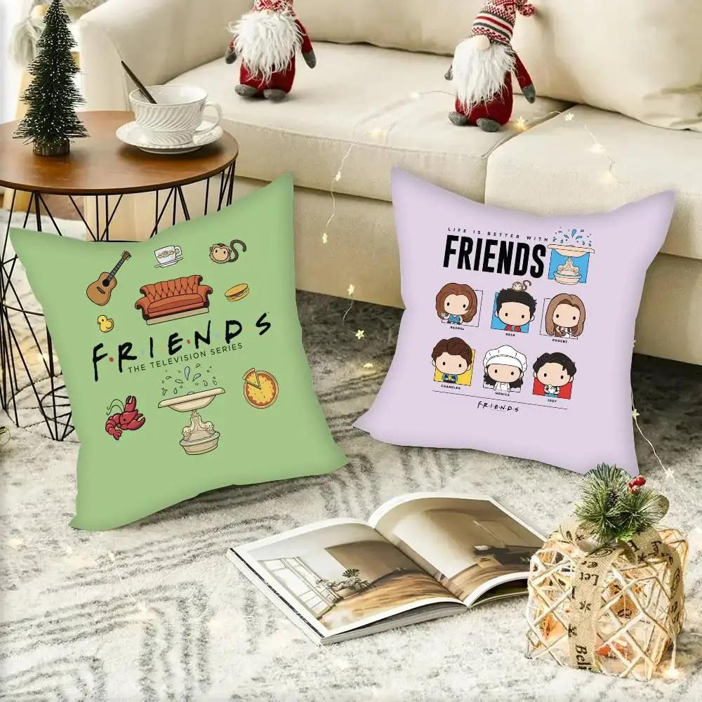 Classic TV Shows Friends-Famous cartoon  Pillowcases cushion covers living room sofas home decor gifts