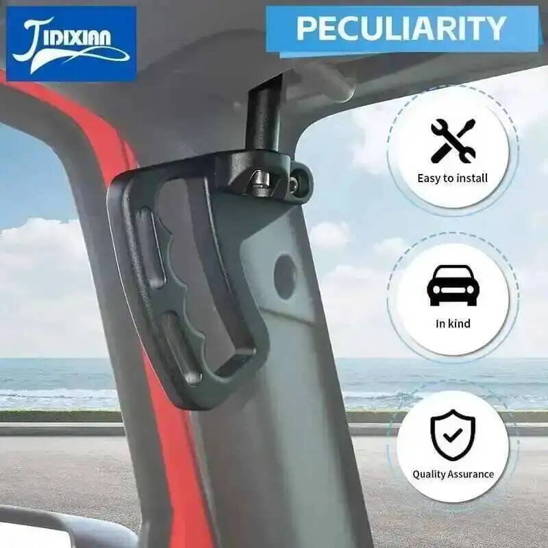 JIDIXIAN Car Front Rear Grab Handle fit for Jeep Wrangler JK 2007 208 2009 2010 2011 2012 2013 2014 2015 2016 2017