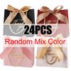 6121824PCS Thankyou Gift Bag Wedding Party Favor Gifts Wrapping Props Black White Red Pink Available Holiday Goodie Bags ZYF