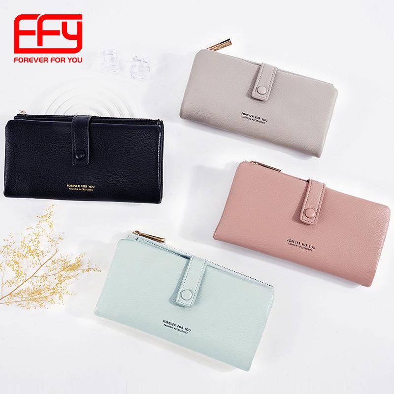 Stylish Women's Retro Long Wallet with Multi-Card Slots