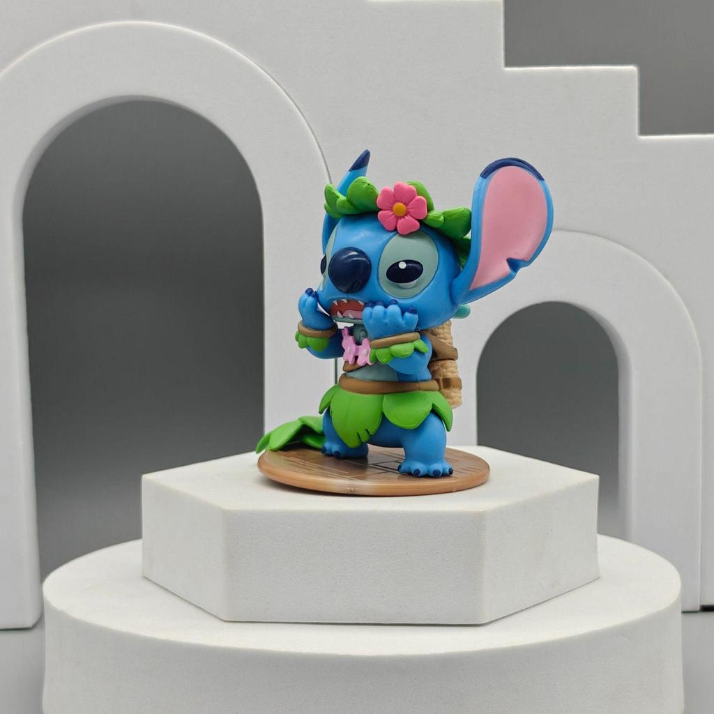 Stitch Blind Box Figurine: Funny Cross-Border Desktop Model Ornament for Gashapon Claw Machines