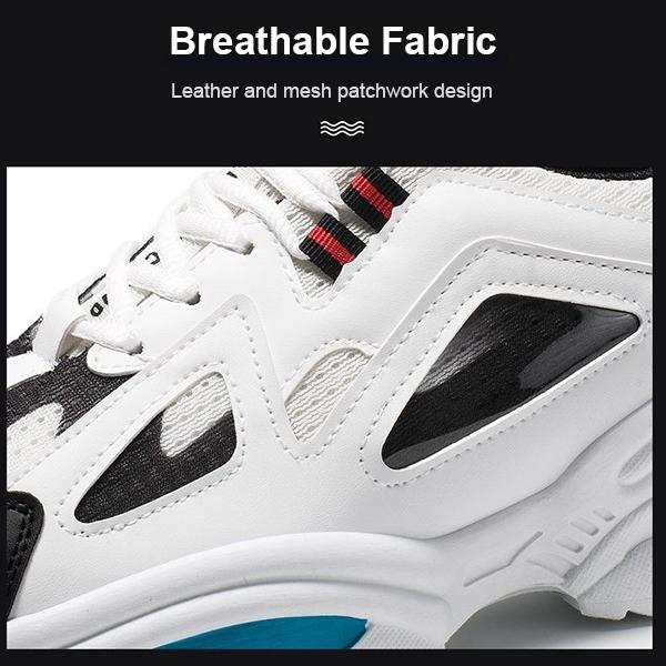 Men's Shoes Breathable Anti-odor Sports Casual Shoes Korean Version Increasing Height Old Man Shoes Men Skate Shoes