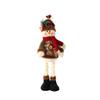 Christmas Figurine Snowman Reindeer Decor Festive Atmosphere Enhancer