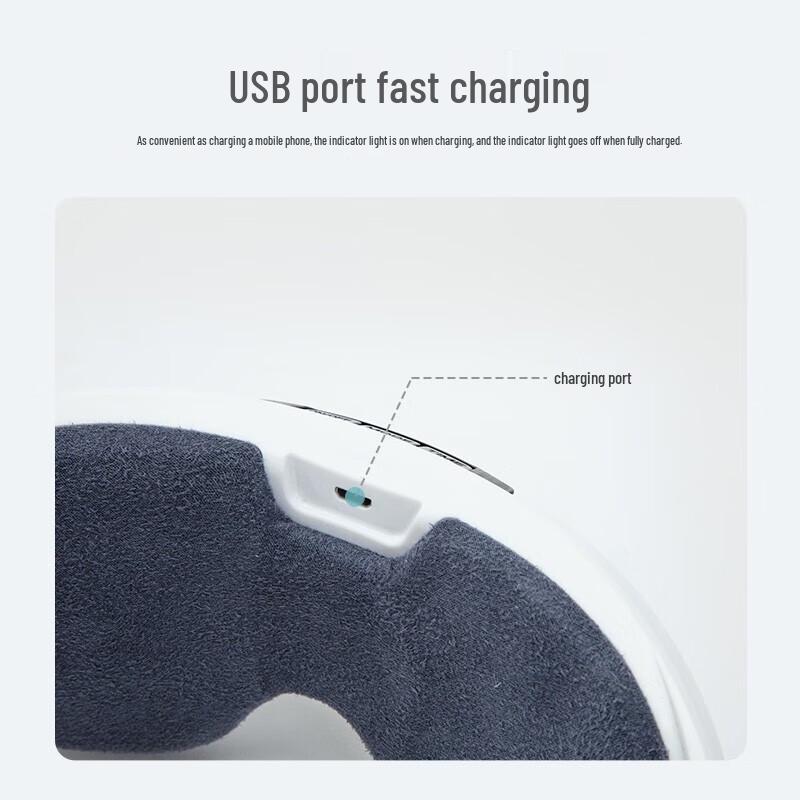 Multi-mode Eye Massager with Heat Compression