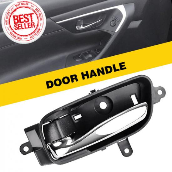 Car ide Door Handle Black Chrome Driver Side LH Durable For Nissan Altima US