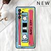 Mixtape Vintage Magnetic Tape Cassette Audio Case For Samsung Galaxy A54 A52 A14 5G A53 A12 A13 A71 A23 A34 A33 A21s Phone Cover