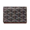 Goyard MALESHERBES Y-Logo All-Over Print Flap Clutch Canvas and Leather Combination Unisex Couple's Style Brown