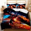 3D Basketball King Queen Duvet Cover Sports Theme Bedding Set for Kids Teens Boys Ball Game Bedroom Decor Soft Comforter Cover