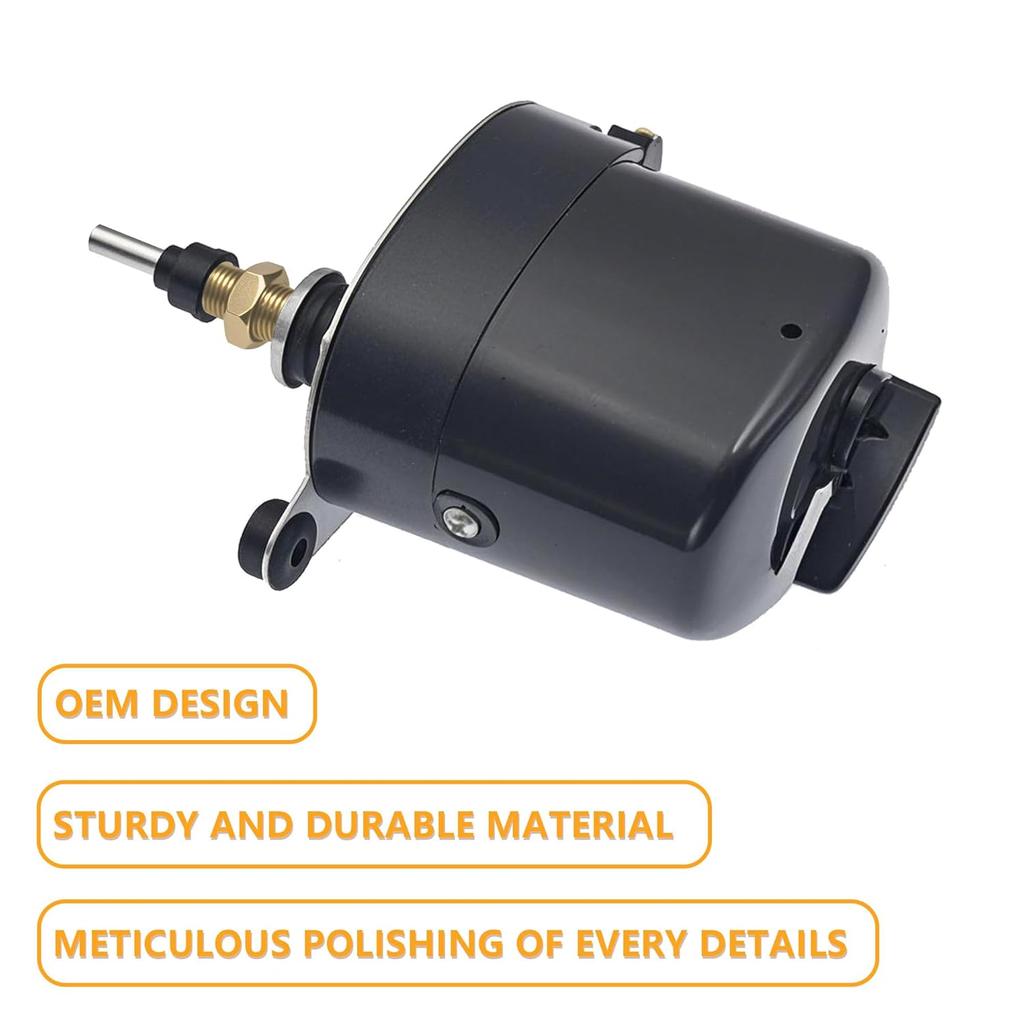12V Universal Windshield Wiper Motor - Waterproof 12 Volt Front Wiper Motor Fit for Tractor 01287358/7731000001 / 0390506510