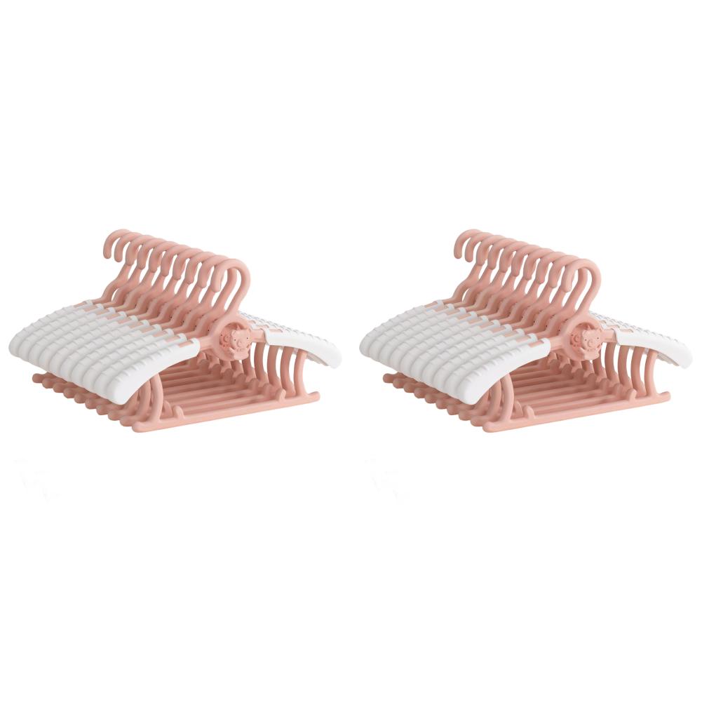 10/20/30 SZT. Rozkładany Wieszak na Ubrania Dziecięce Wieszak do Szafy w Pokoju Dziecięcym Wieszak na Dziecięce Płaszcze Wieszak na Ubrania Wieszak na Spodnie