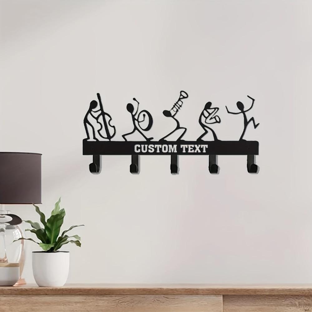 Unique Handmade Customizable Metal Wall Art Contemporary Home Decor Easy Install Indoor Gift