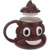 Emotive Mug - Poop with Lid