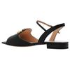 Gucci Interlocking G-logo Leather Sandals 729957 C9D00 1000