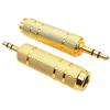 6.35mm (1/4 Inch) Female To 3.5mm (1/8 Inch) Male Audio Adapter