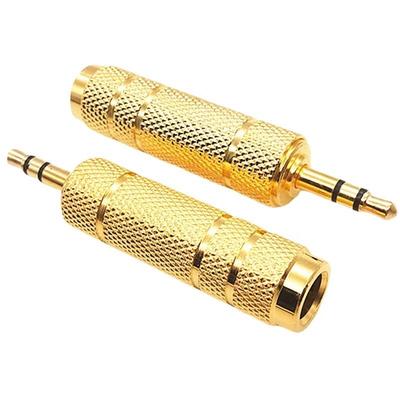 6.35mm (1/4 Inch) Female To 3.5mm (1/8 Inch) Male Audio Adapter