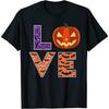 Halloween Trick Treat Love Halloween Pattern_2 T-Shirt, Tank Top, Sweatshirt, Hoodie, Long Sleeve, for Men Women Black