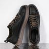 Mens Casual Shoes Fashion Breathable White Shoes High Quality Leather Skate Shoes Luxury Brand Lace Up Handmade Designer Shoes