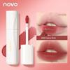 Novo Mist Lip Lacquer Low Saturation Plain Makeup Nude Lipstick Female Lip Gloss Non-Fading No Stain on Cup Student Cheap