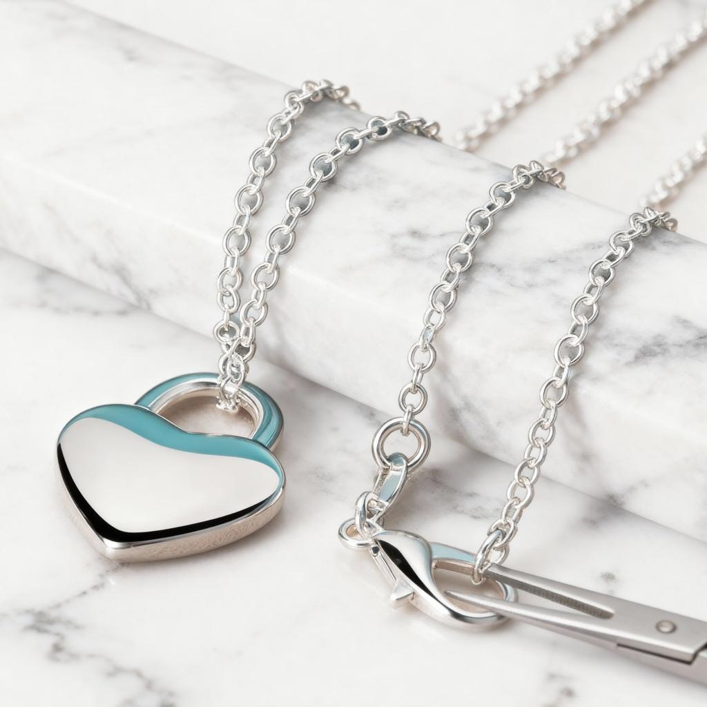 Copper Heart Necklace for Women Men Beautiful Fashion Wedding Party Charm Gift High Quality Jewelry