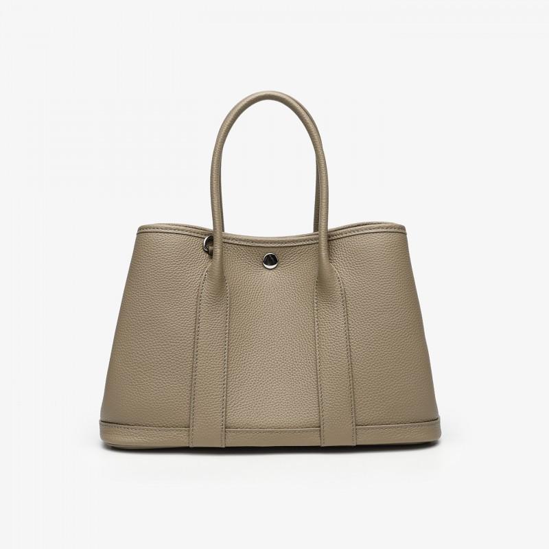 Fashionable First-layer Cowhide Large-capacity Garden Bag All-matching One-shoulder Portable Cross-body Women
