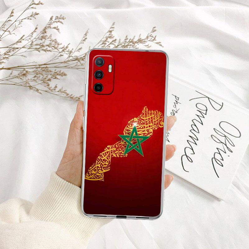 IK48 Morocco Flag Passport Transparent Phone Case for Motorola Moto Edge 20 30 40 50 S30 Fusion Ultra Pro Neo Lite + G200 G23