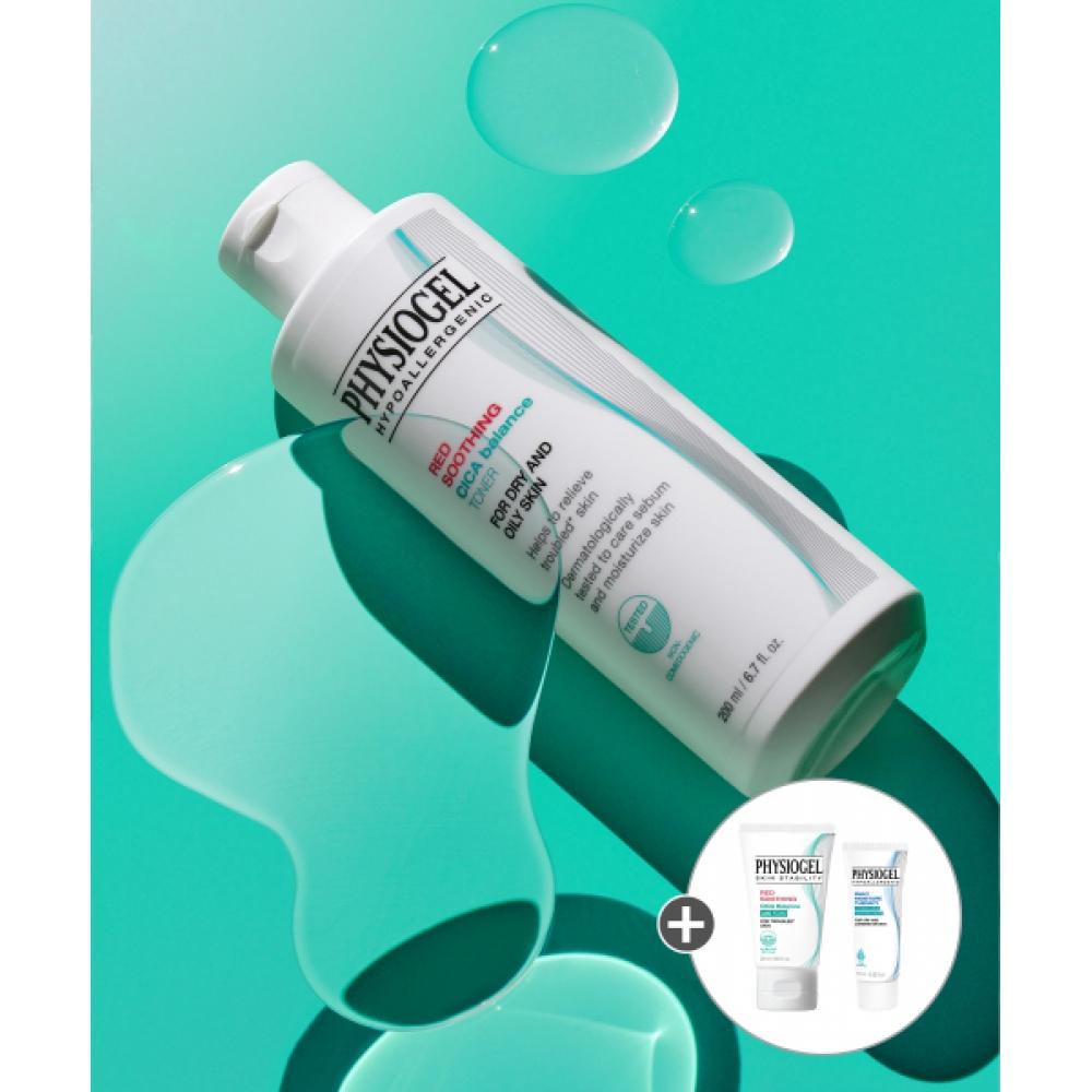 Physiogel Red Soothing Cica Balance Toner 200мл FREE
